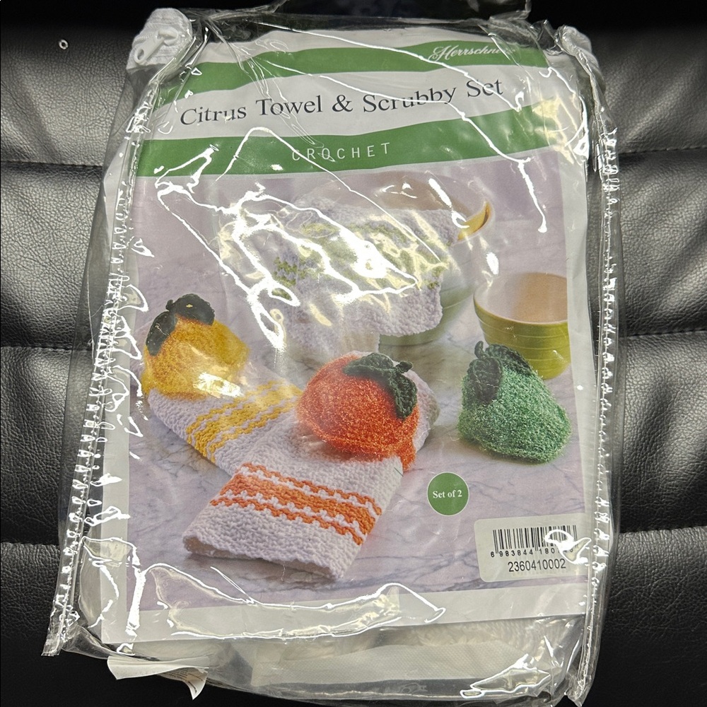 Citrus Towel & Scrubby Set